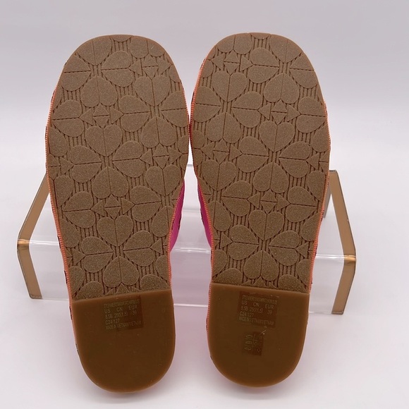 Kate Spade New York Rio Bandana Patchwork Slides Persimmon - Picture 7 of 16